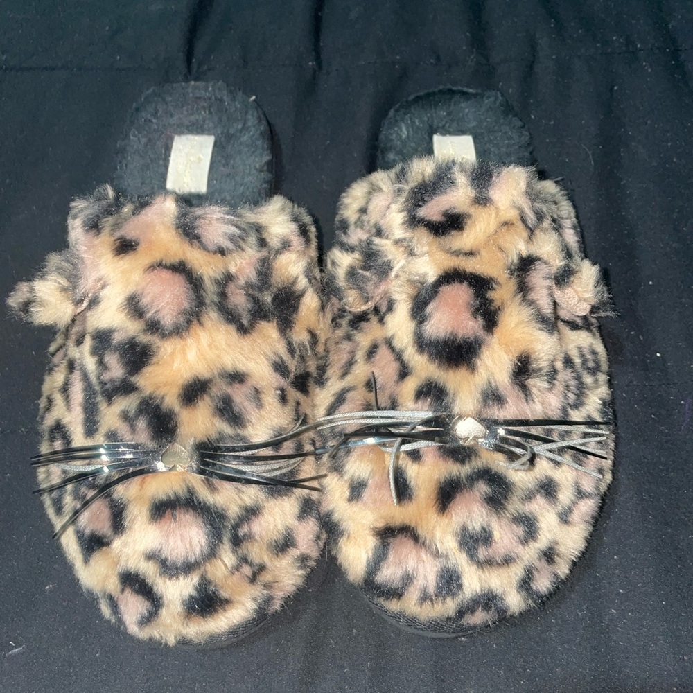 Kate Spade Kitty Cat Slippers Size 9